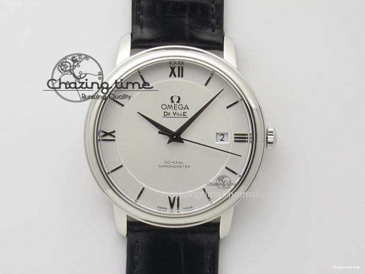 0313 Bright De Ville SS DIWF 1:1 Best Edition Silver Dial SS Markers on SS Bracelet MIYOTA 7848